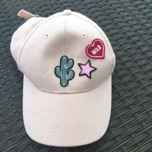 PINK ADJUSTABLE BASEBALL CAP